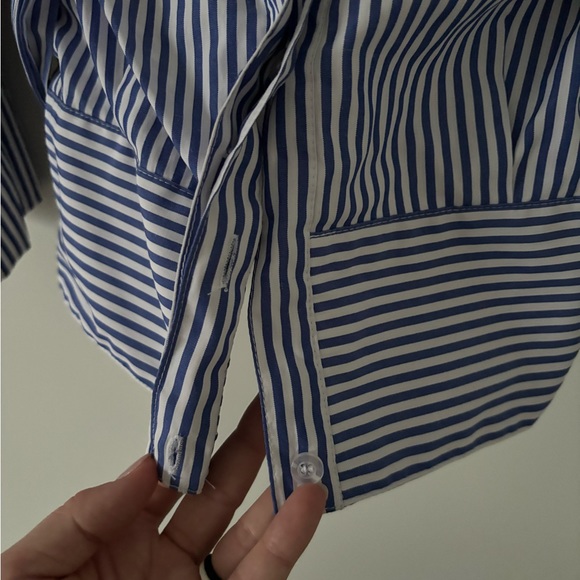 JOA striped top blue white medium revolve - Picture 8 of 8
